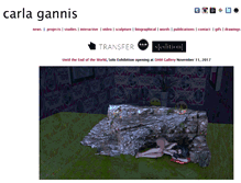 Tablet Screenshot of carlagannis.com